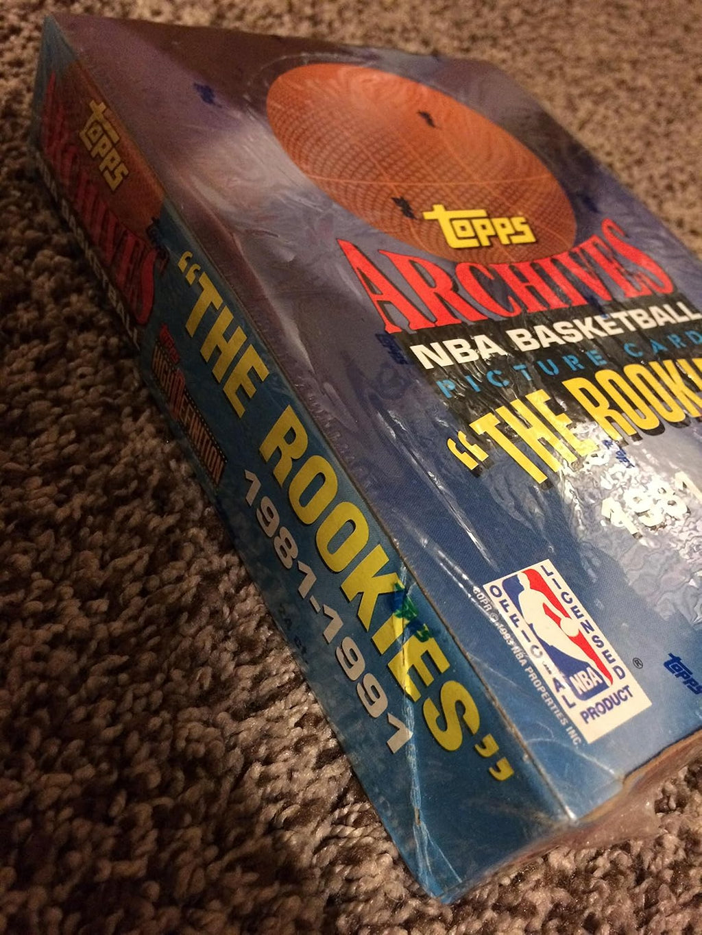 1993 Topps Archives Basketball The Rookies 1981-1991 Box of Card Packs
