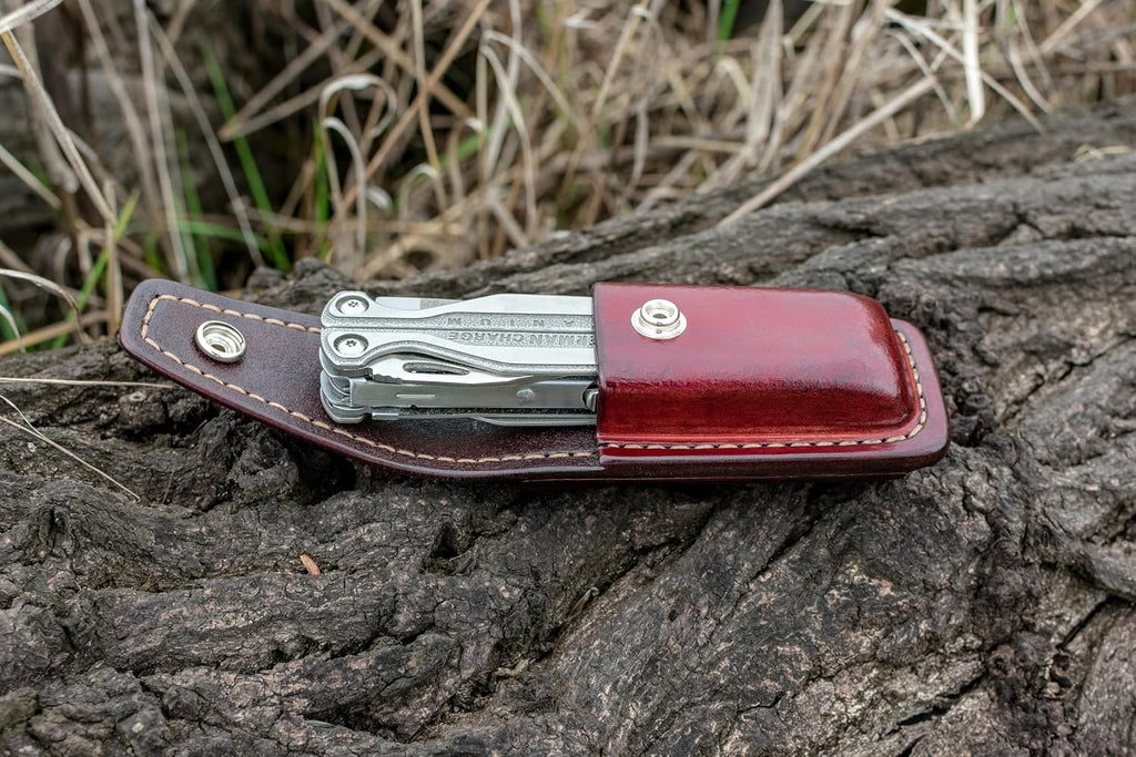 Unicarry leather case for Leatherman Charge, leather multitool sheath for every day carry, EDC
