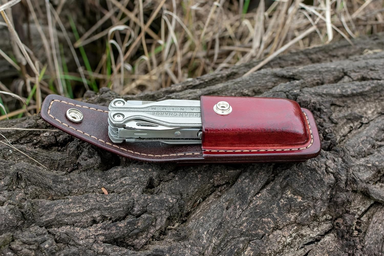 Unicarry leather case for Leatherman Charge, leather multitool sheath for every day carry, EDC