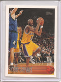 1996-97 Topps Basketball Card # 138 - Kobe Bryant Rookie Card